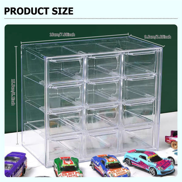 Clear Acrylic Display Case Storage Box