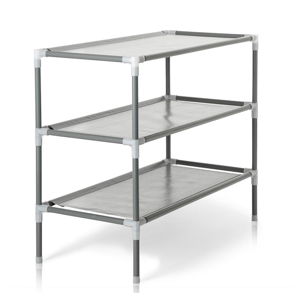 Simple Assembly 3-Tier Shoe Rack