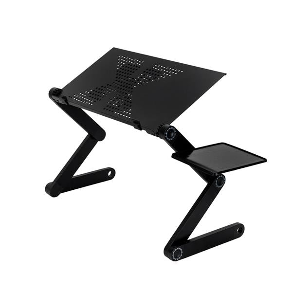 360° Rotating Adjustable Laptop Table with Cooling Fan