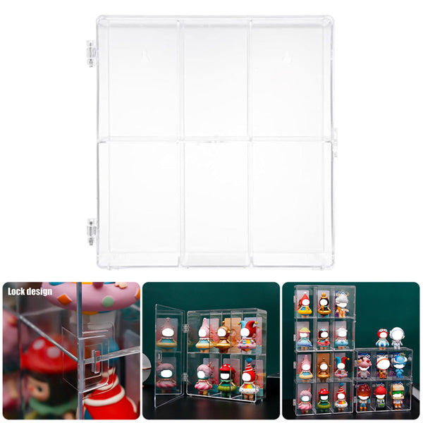 Clear Acrylic Display Case Organizer