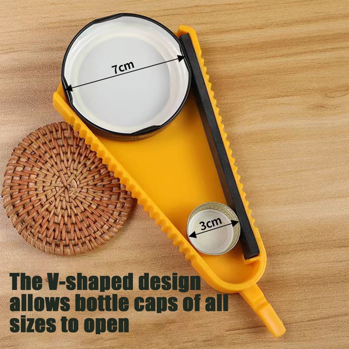 Home Collection 6 in 1 Jar Opener Tool Lid Remover