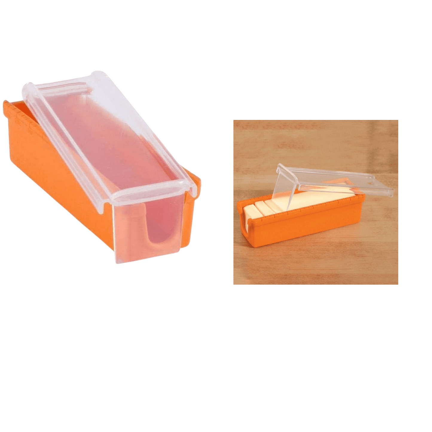 Home Collection 2-Pack Silicone Butter Keeper Dish