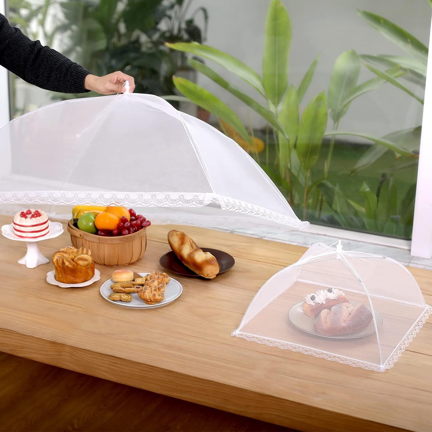 Home Collection Set of 2 Extra Large Pop-Up Food Tents
