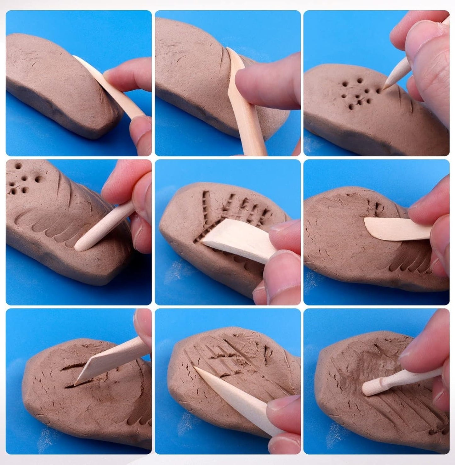Home Collection 41Pcs Polymer Clay Art Tools Set