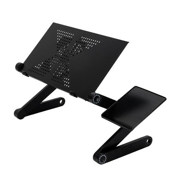 360° Rotating Adjustable Laptop Table with Cooling Fan