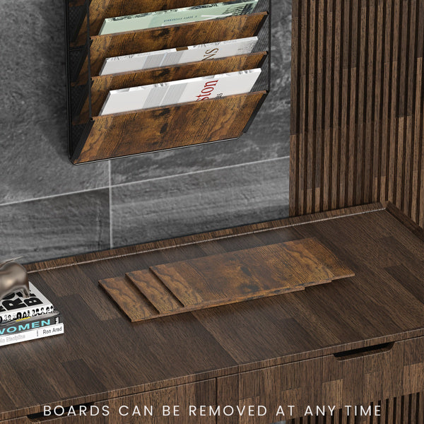 5th Floor Wall File Rack