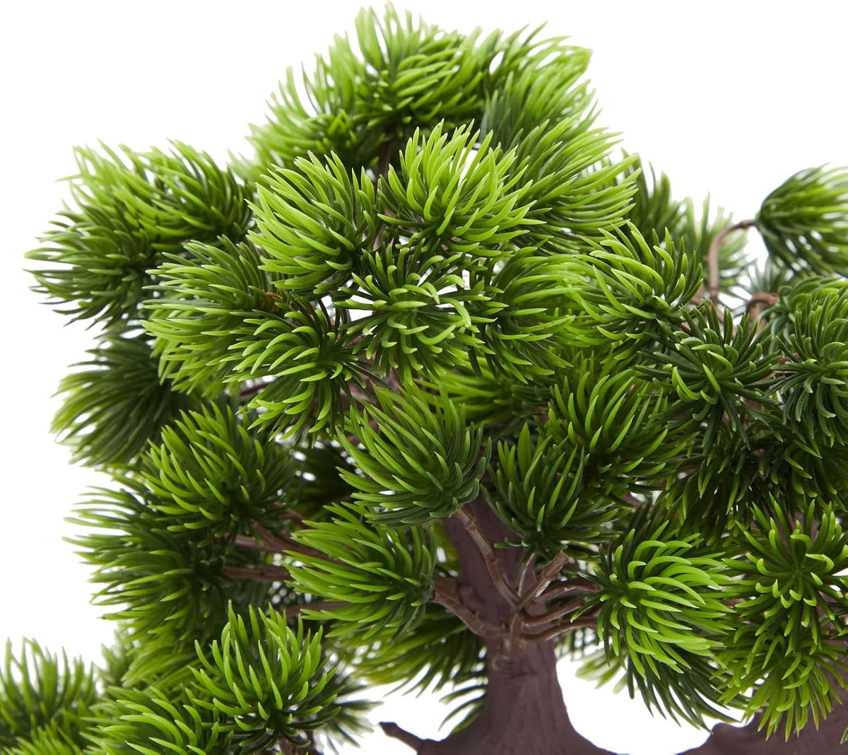 Home Collection Artificial Bonsai Tree Japanese Pine in White Pot
