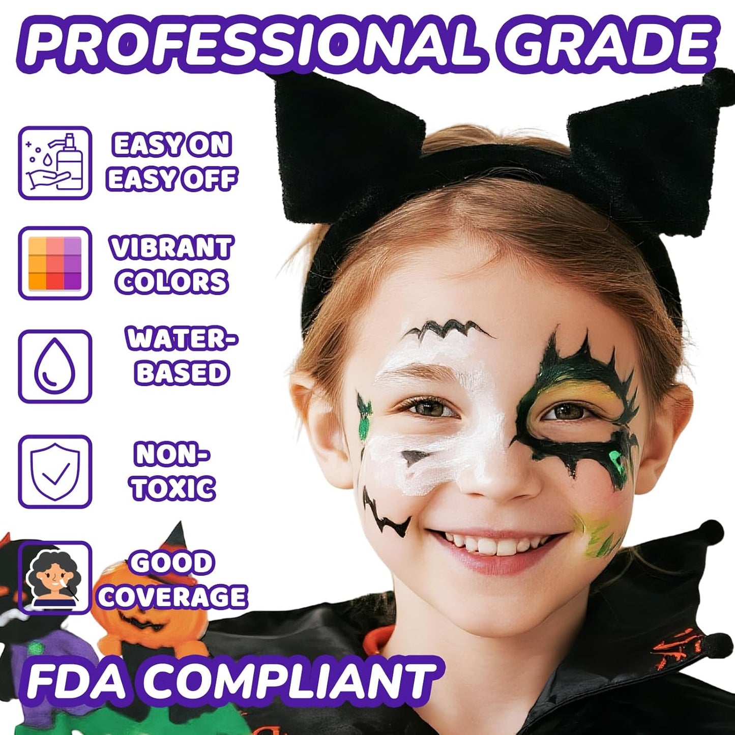Home Collection Face Painting Kit for Kids