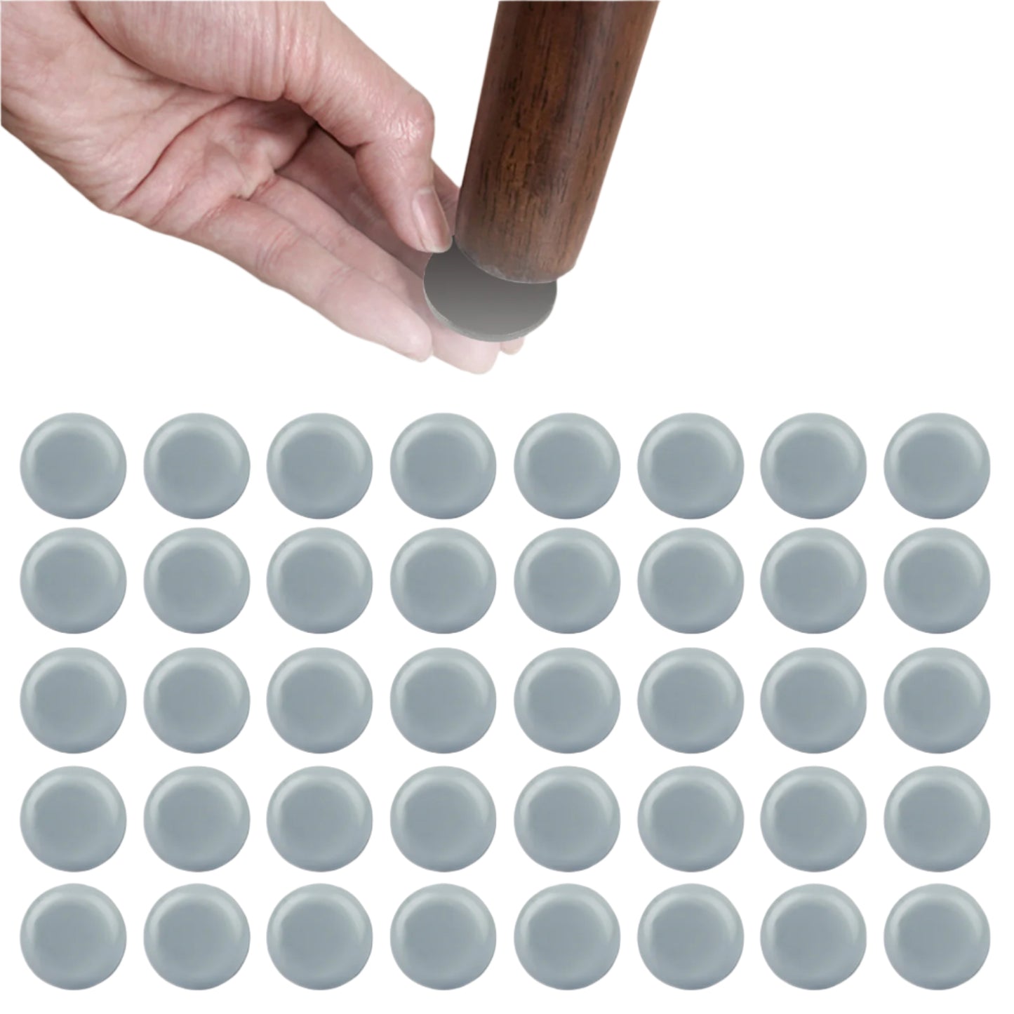 40/20 Pcs Chair Leg Feet Pads Glides Sliders