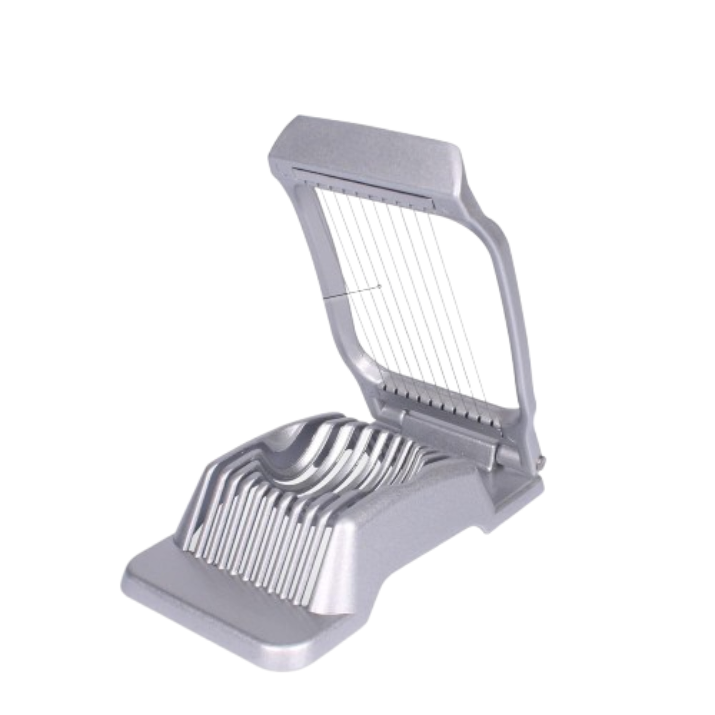 Home Collection Aluminum Egg Slicer with Stainless Steel Wires