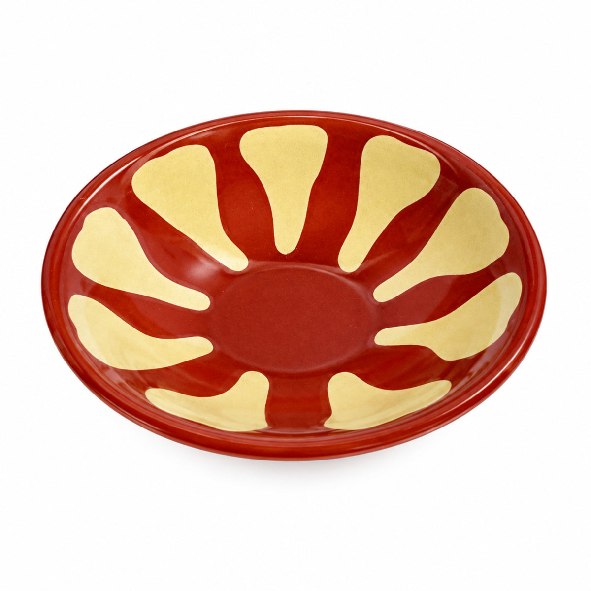 Home Collection 2-Piece Melamine Hummus and Guacamole Serving Dip Bowl Set