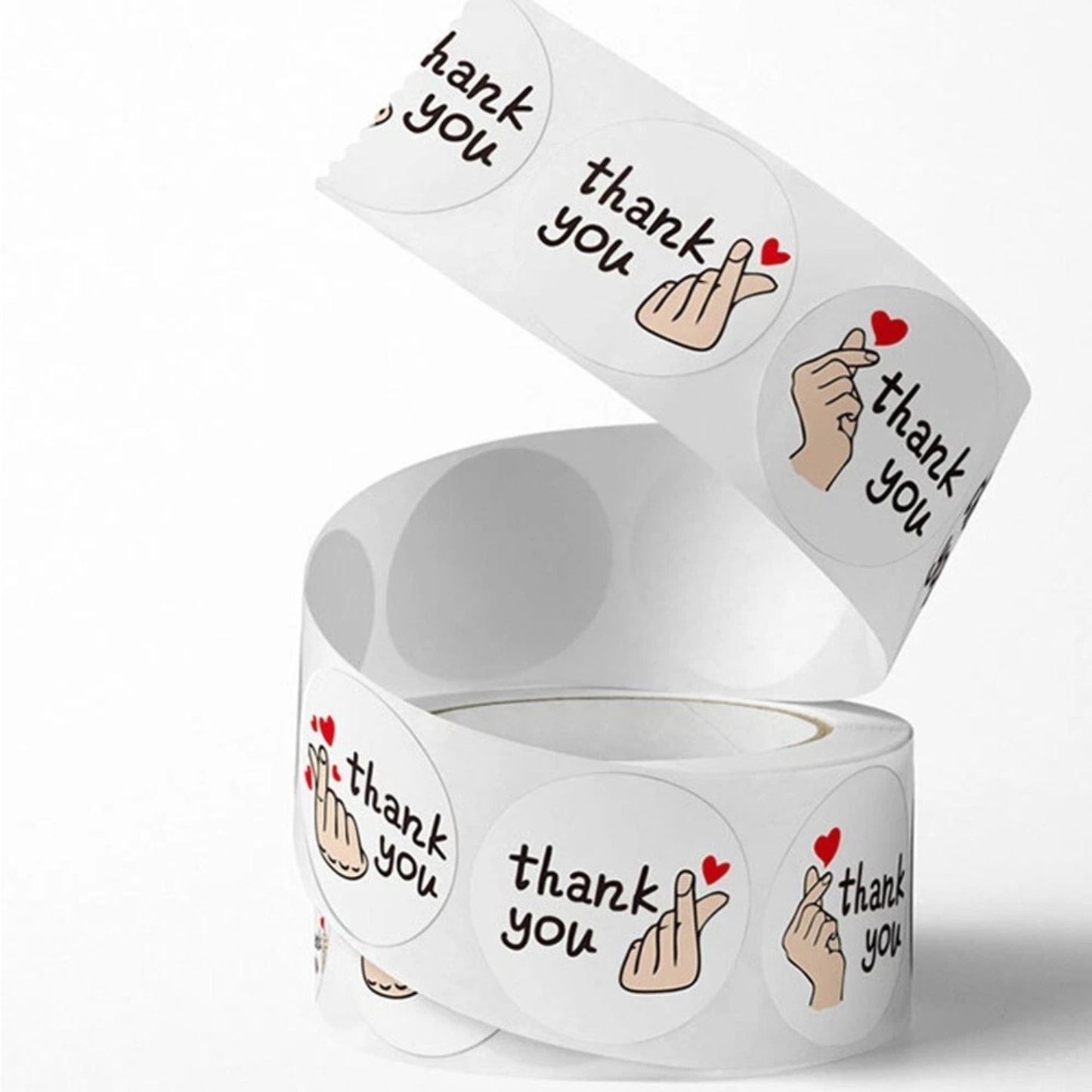 Home Collection Round Thank You Stickers