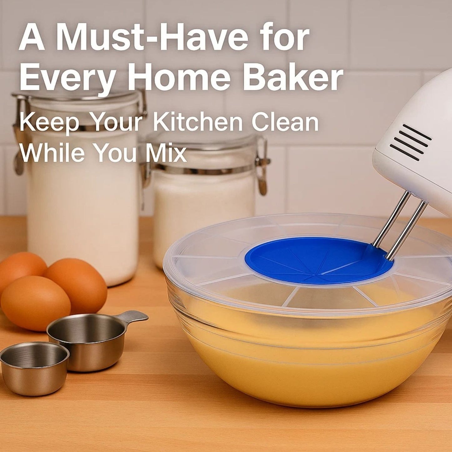 Home Collection Mixing Bowl Splatter Guard Lid 12"
