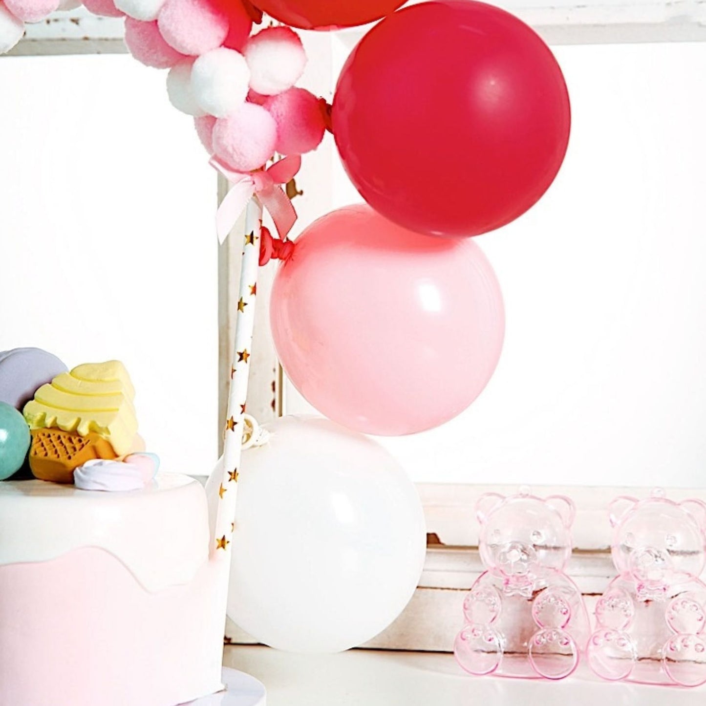 Home Collection Mini Balloon Garland Cake Topper Set