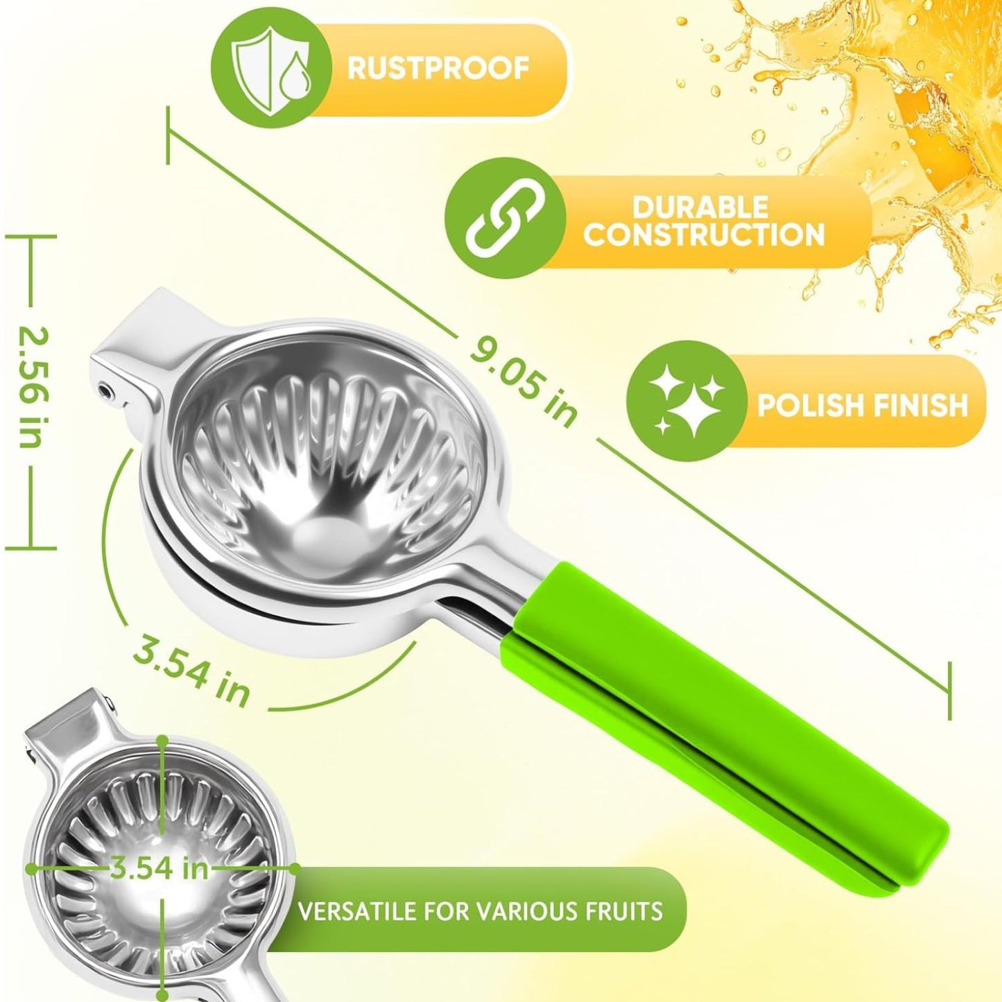 Home Collection Large Hand Press Lemon Squeezer