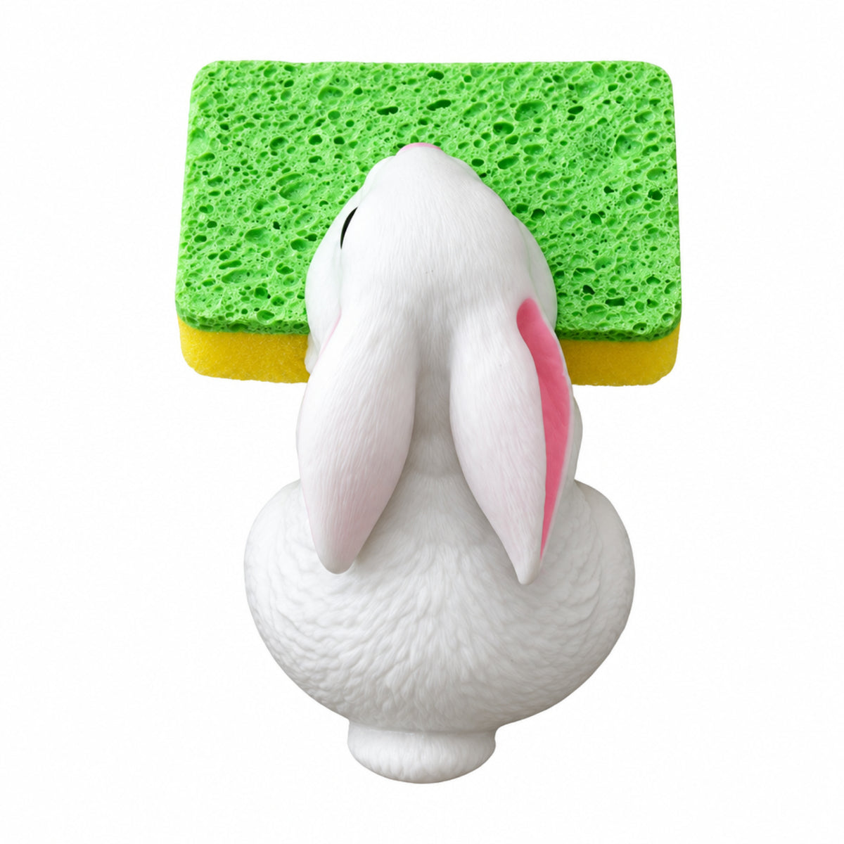 Home Collection Bunny Rabbit Sponge Holder with Sponge
