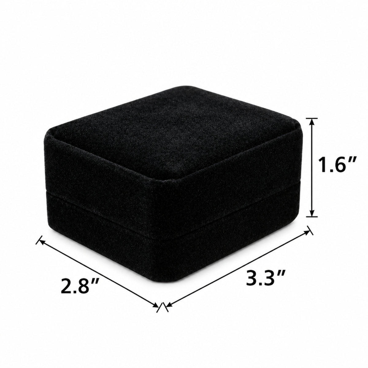 Home Collection 5-Pack Velvet Necklace Pendant Gift Boxes
