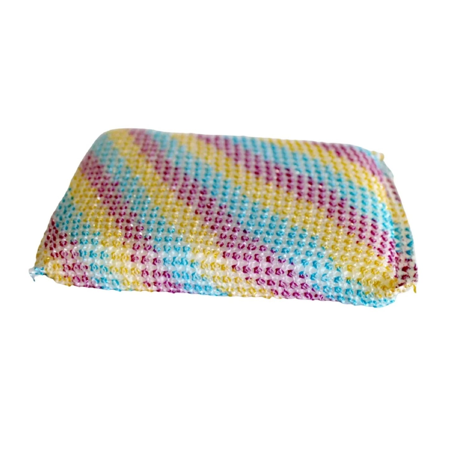Home Collection Rainbow Non-Scratch Scouring Pads Pack of 12