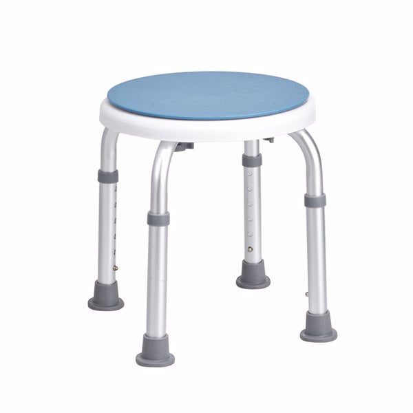 Adjustable 300lb Shower Chair with Anti-Tip Design