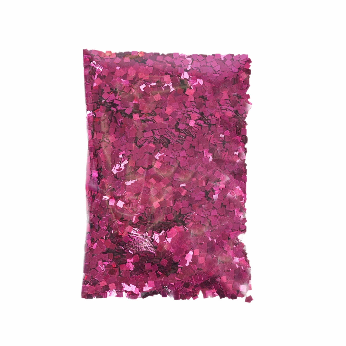 50g Hot Pink Chunky Glitter Confetti for DIY Arts Crafts