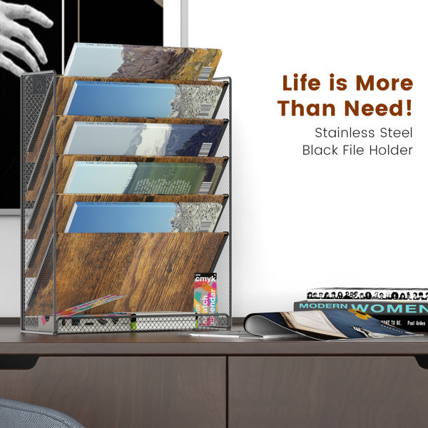 5th Floor Wall File Rack