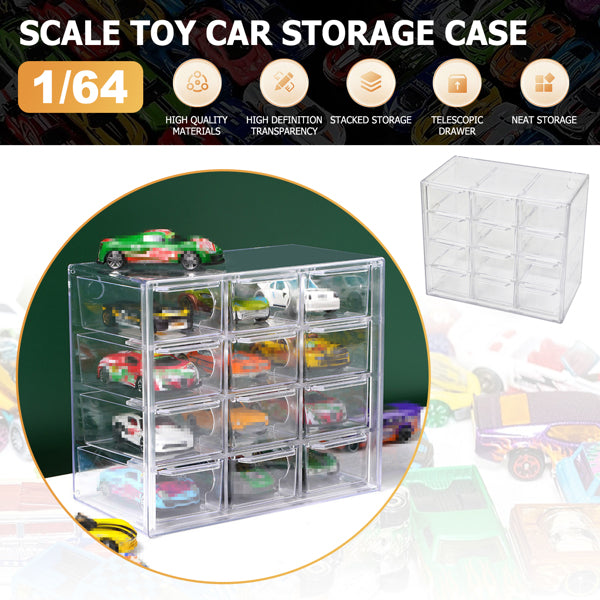 Clear Acrylic Display Case Storage Box