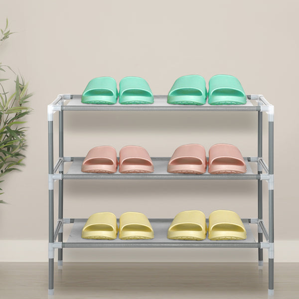 Simple Assembly 3-Tier Shoe Rack