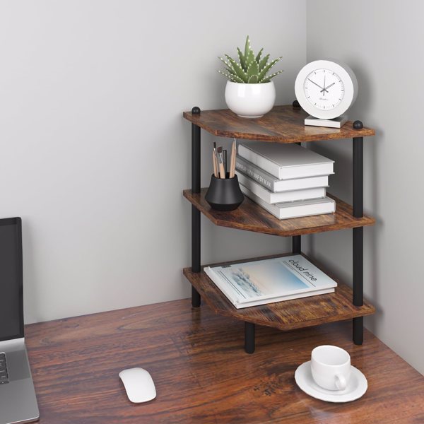 3-Tier Corner Shelf Organizer