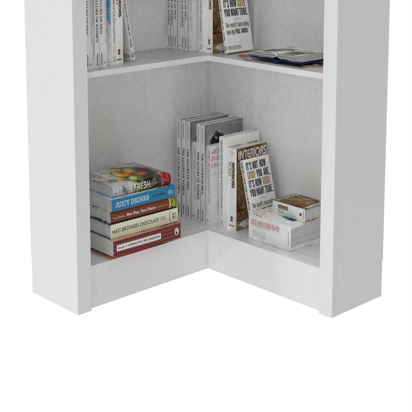 5-Tier Corner Bookshelf for Storage & Display