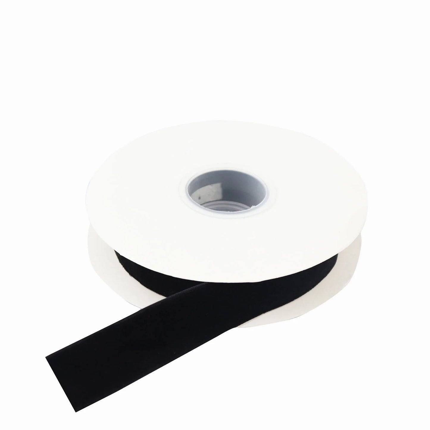 1" x 10 Yards Black Velvet Nylon Ribbon Roll