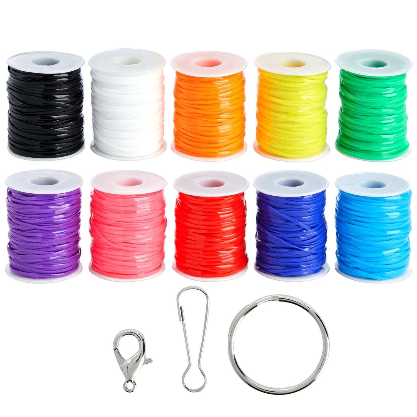 Lanyard String Boondoggle Kit for Keychains and Bracelets
