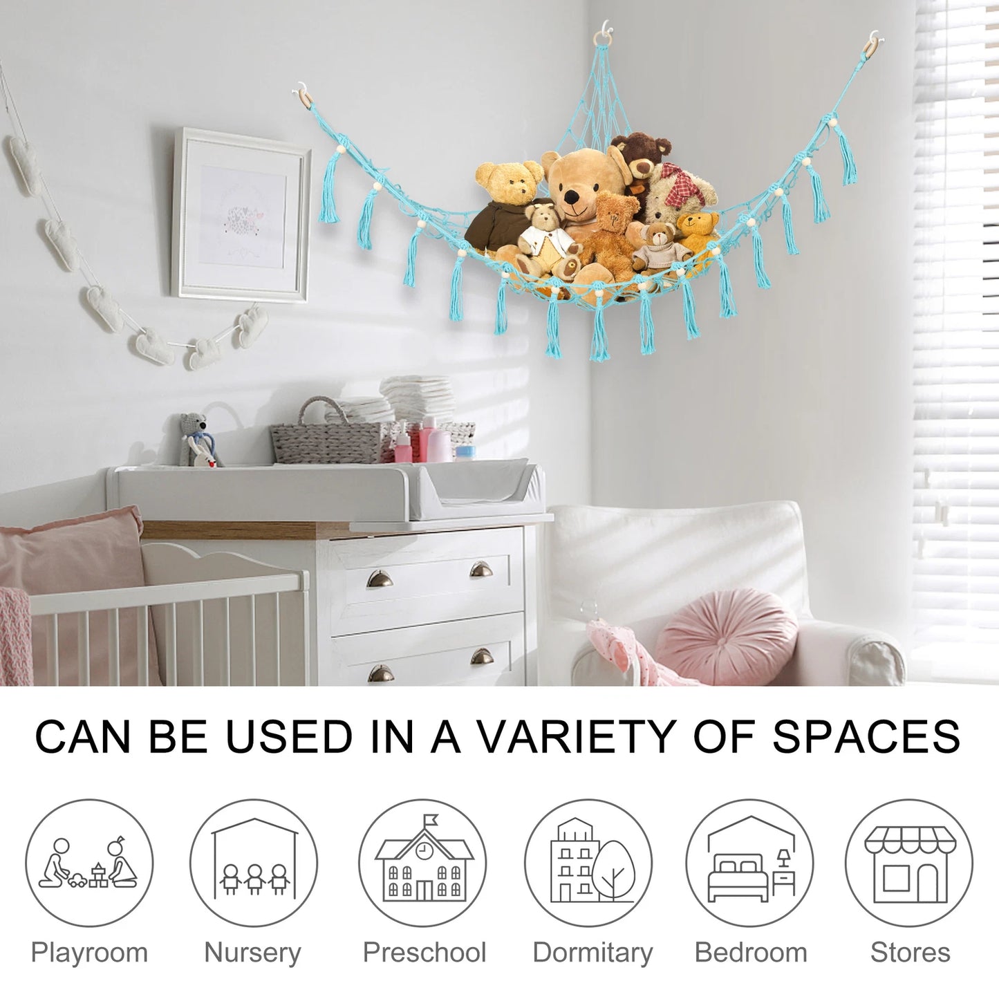 Hanging Stuffed Animal Storage