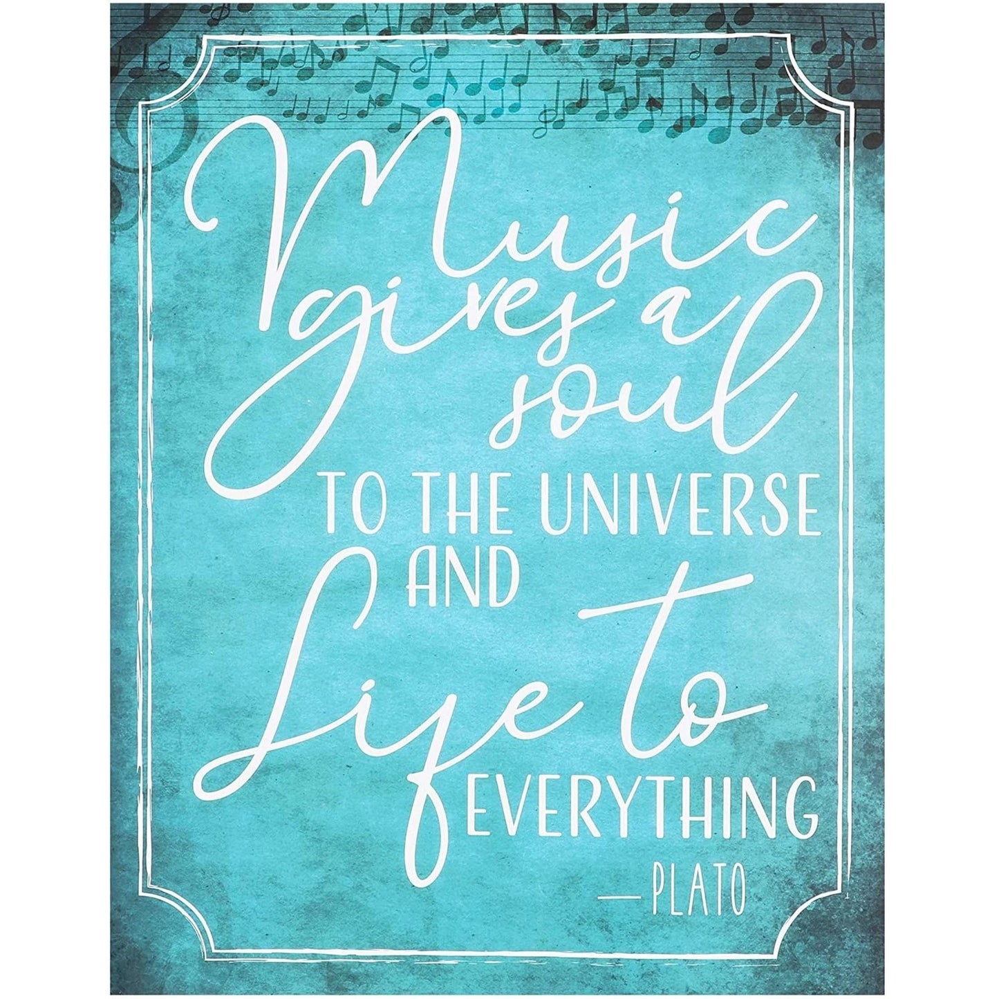 Music Classroom Posters with Inspirational Quotes