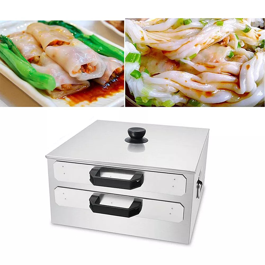 Stainless Steel Rice Roll Steamer
