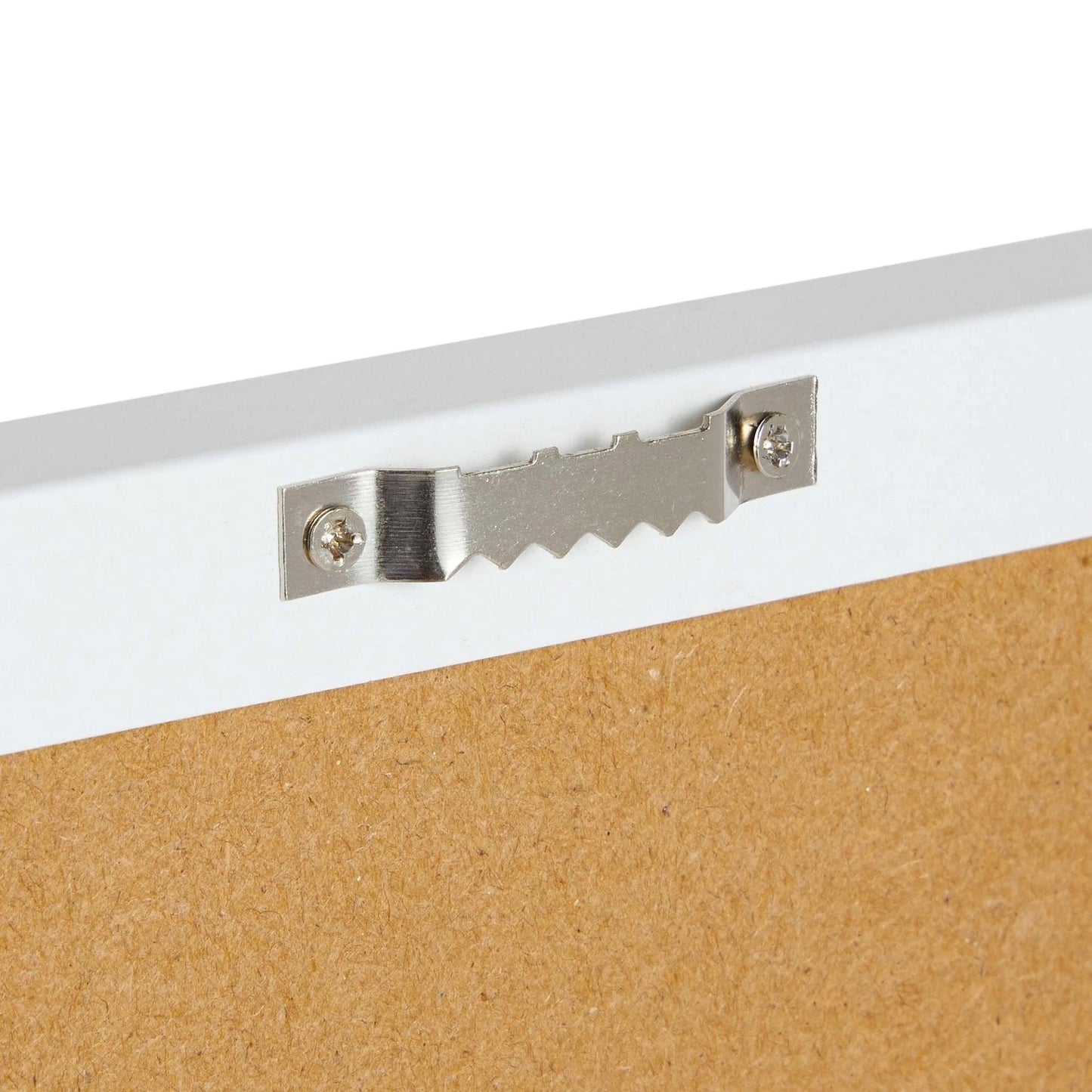 Decorative Cork Board for Walls with White Frame