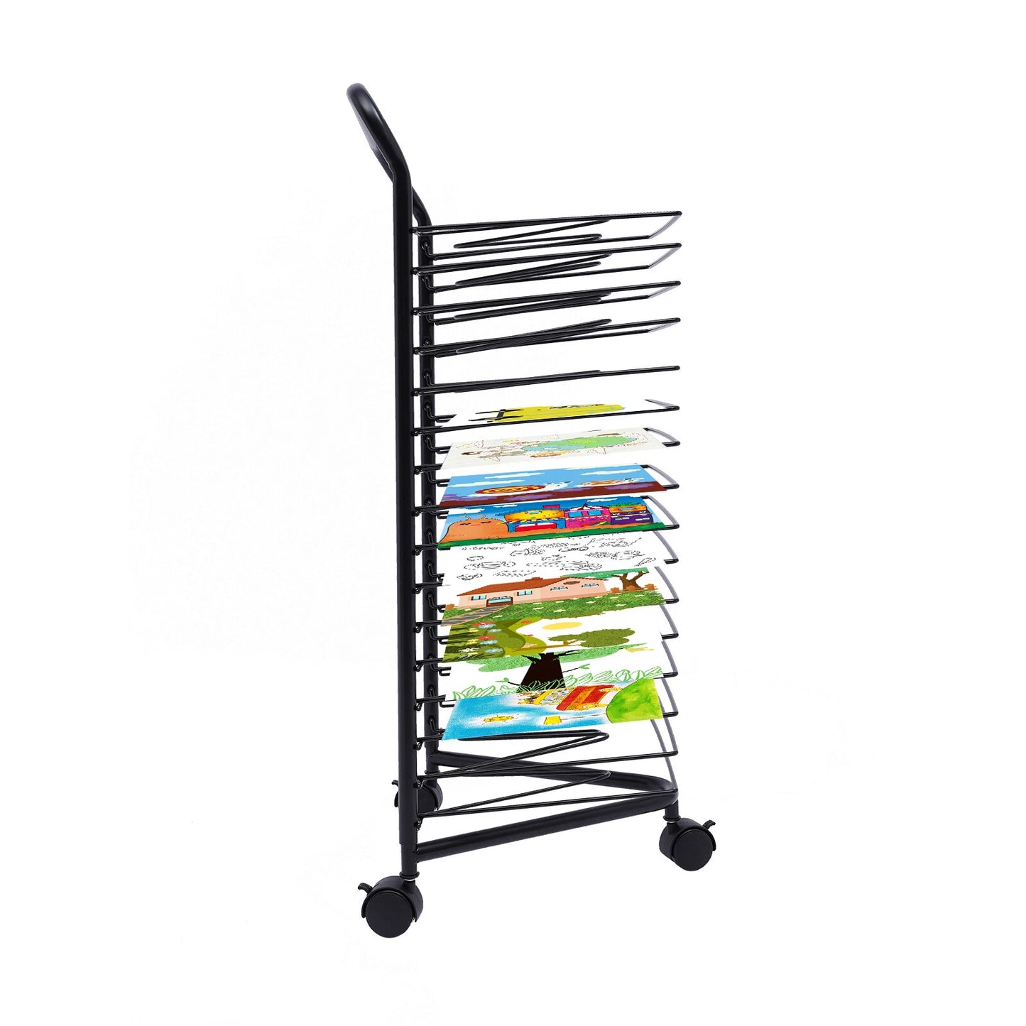 Rolling Art Drying Rack