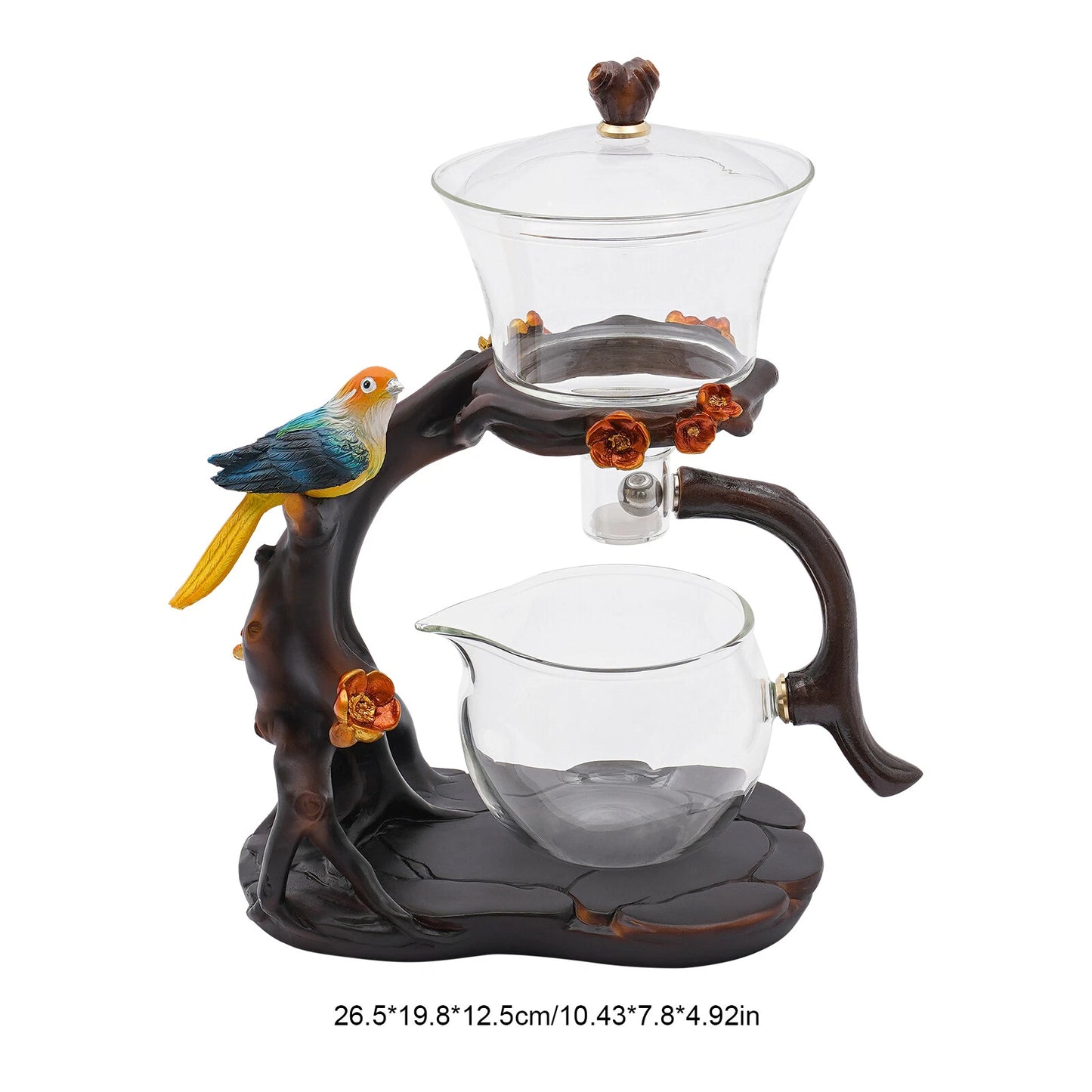 Automatic Drip Glass Tea Set