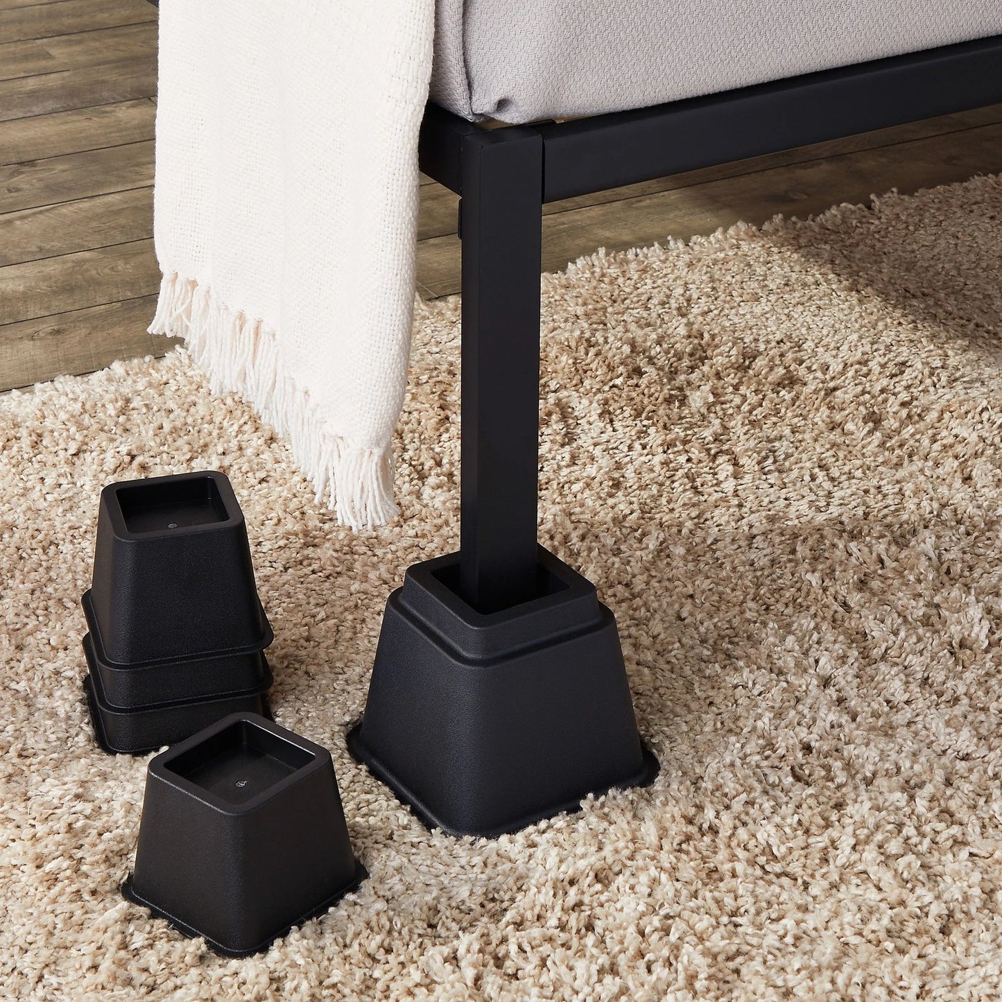 Set of 8 Adjustable Bed Risers
