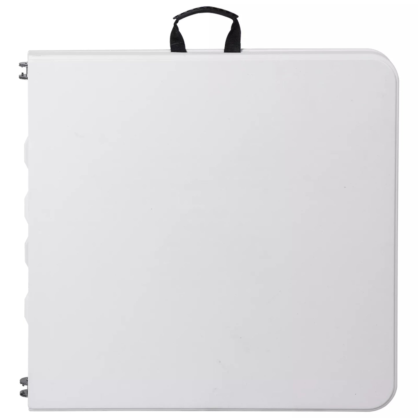 4 Ft Plastic Folding Table with Adjustable Height – White