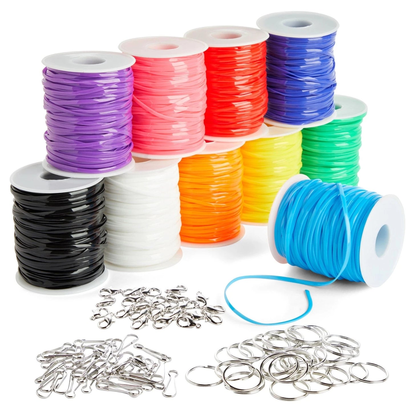 Lanyard String Boondoggle Kit for Keychains and Bracelets