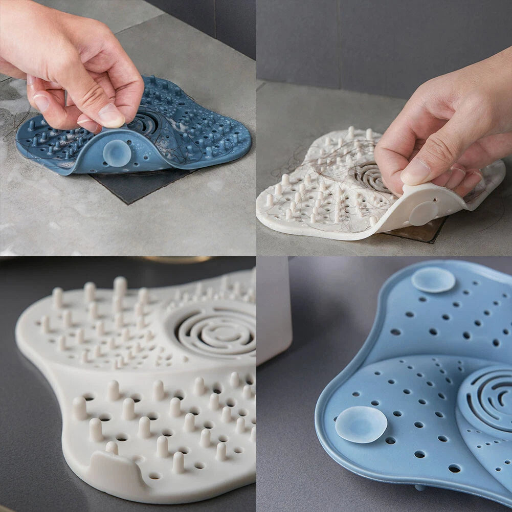 4-Pack Hair Catcher Drain Covers