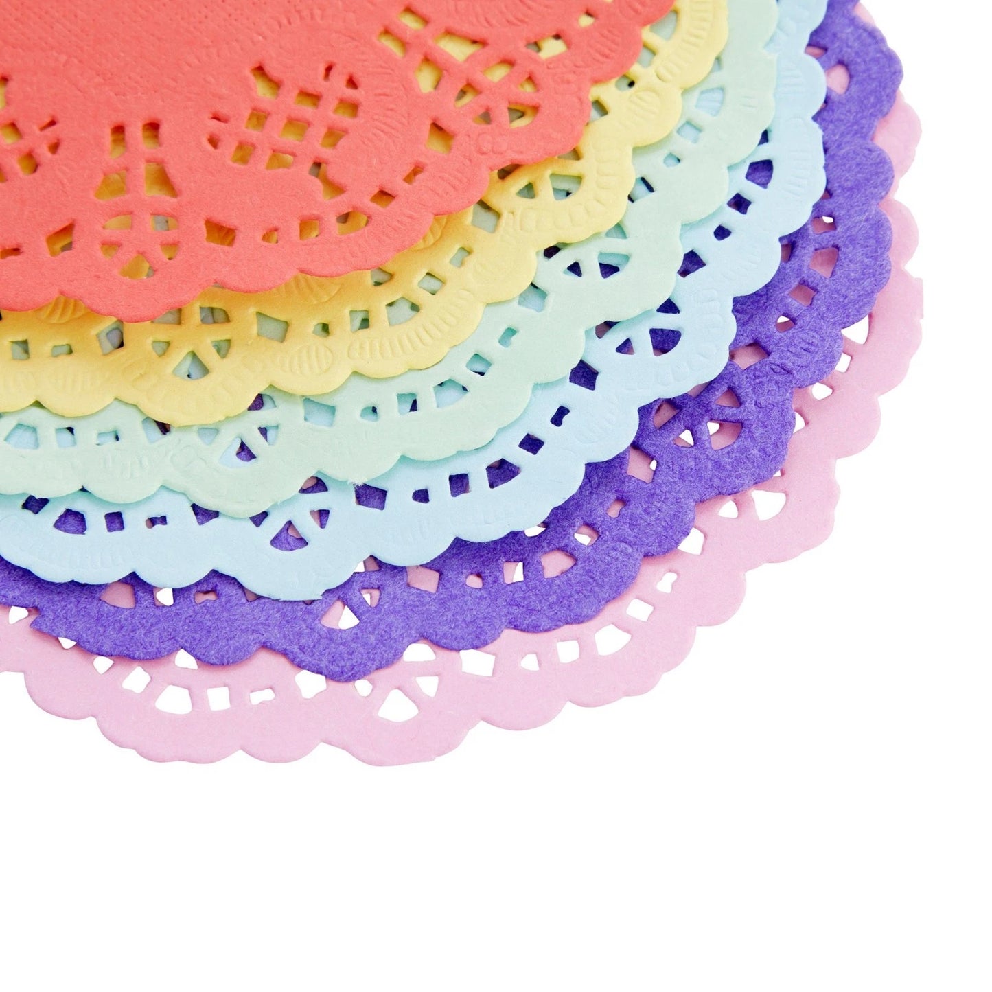 600pcs Mini Round Paper Doilies