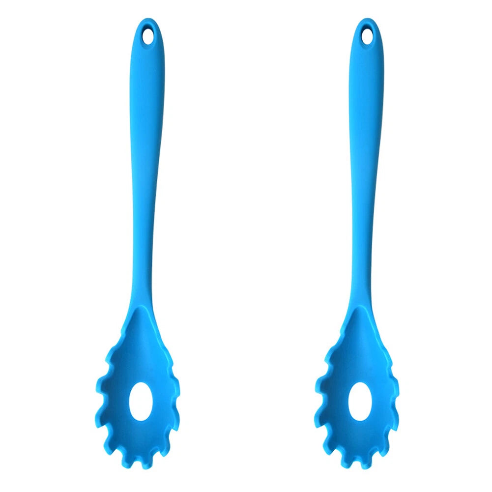 2-Pack Silicone Pasta Forks Blue