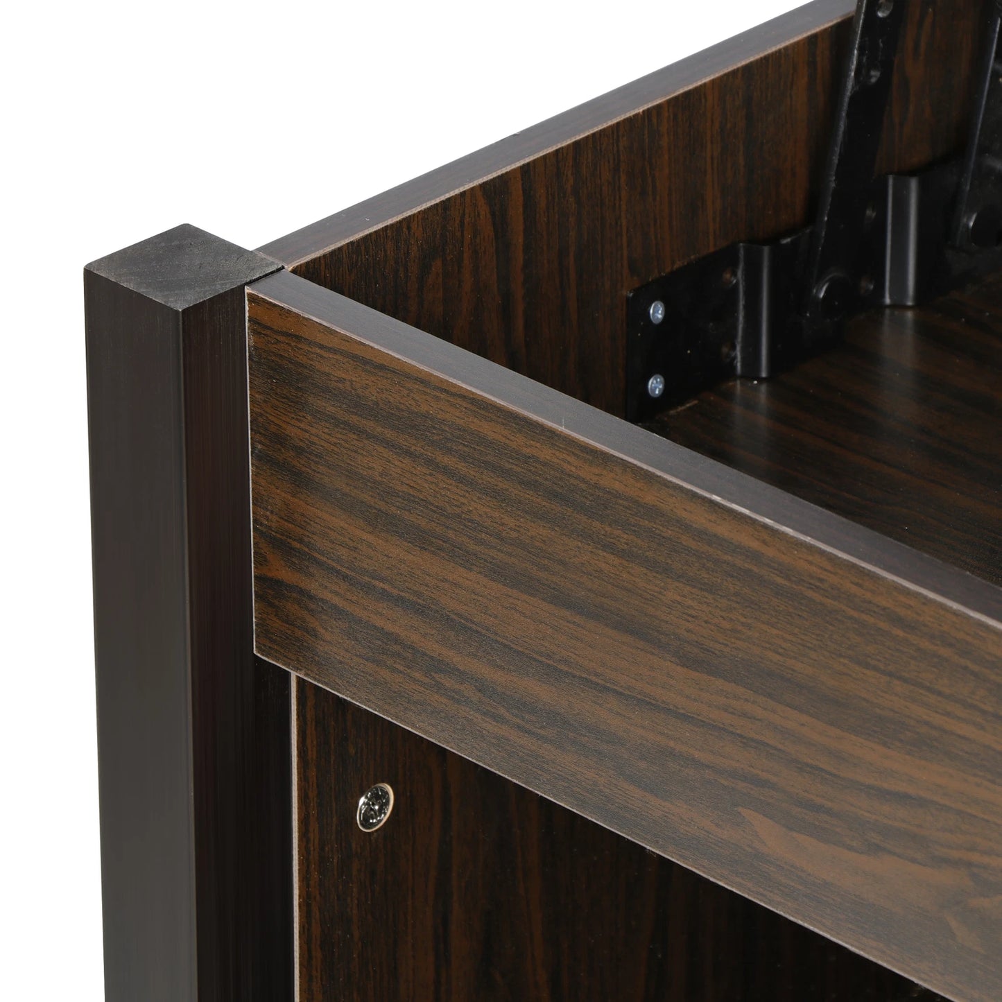 Lift-Top Coffee Table with Hidden Storage