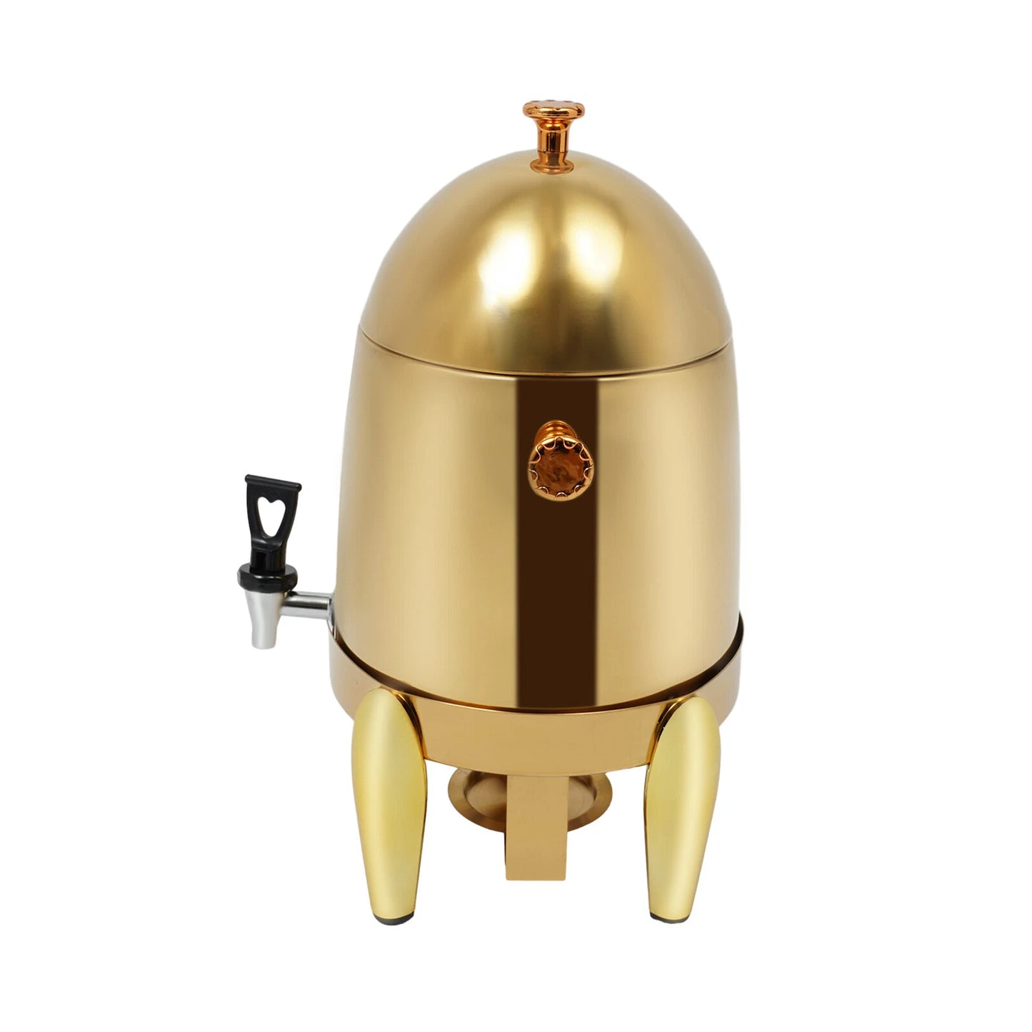 12L Gold Stainless Steel Insulated Beverage Dispenser