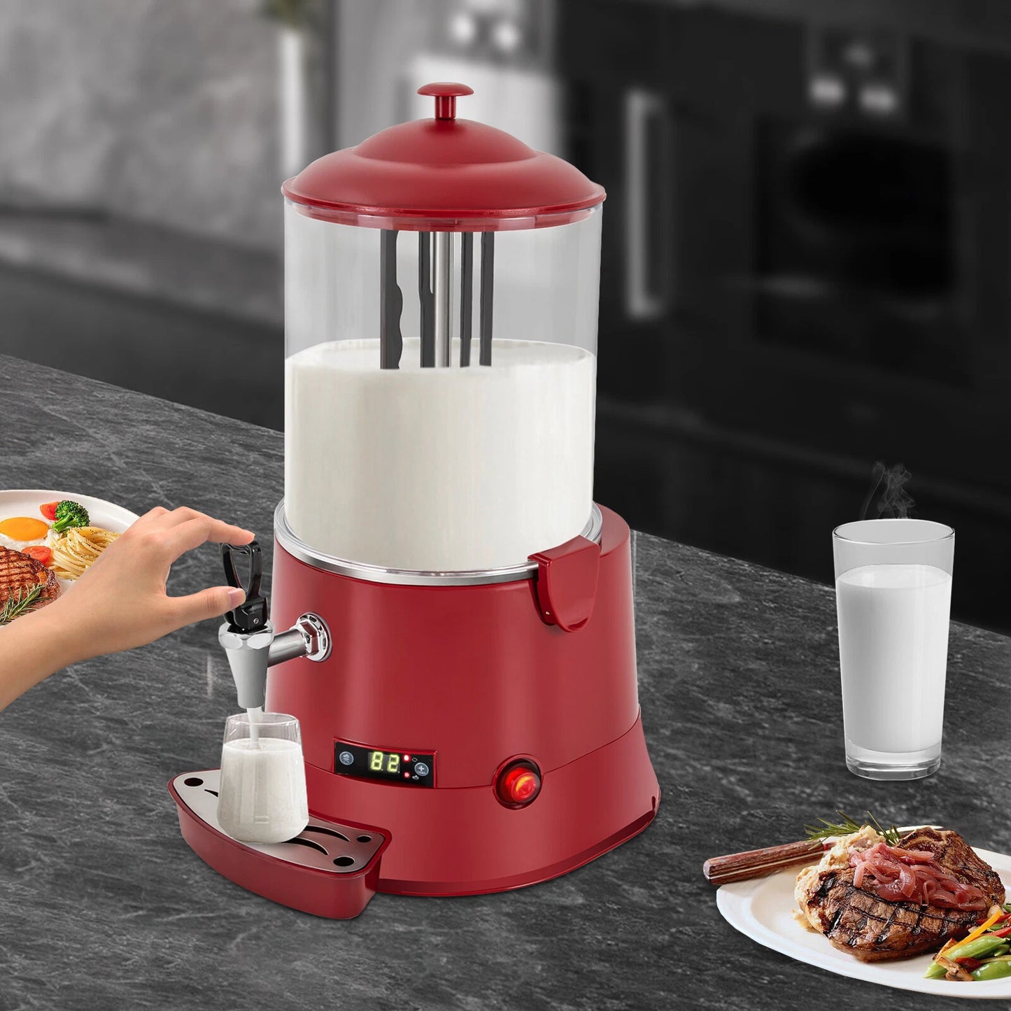 10L Commercial Hot Chocolate Maker Machine