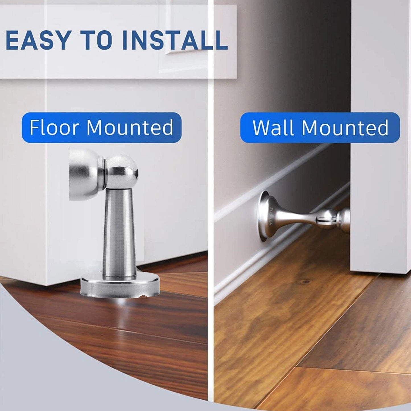 Heavy Duty Stainless Steel Magnetic Door Stopper