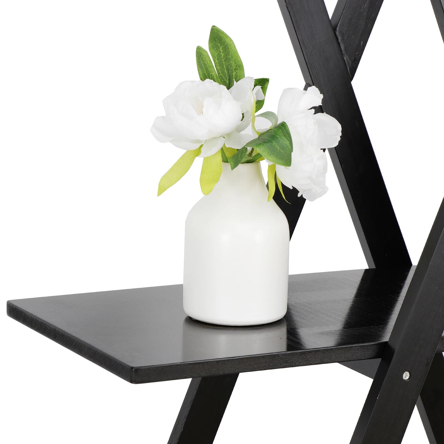 High-Quality 4-Tier A-Frame Ladder Bookshelf