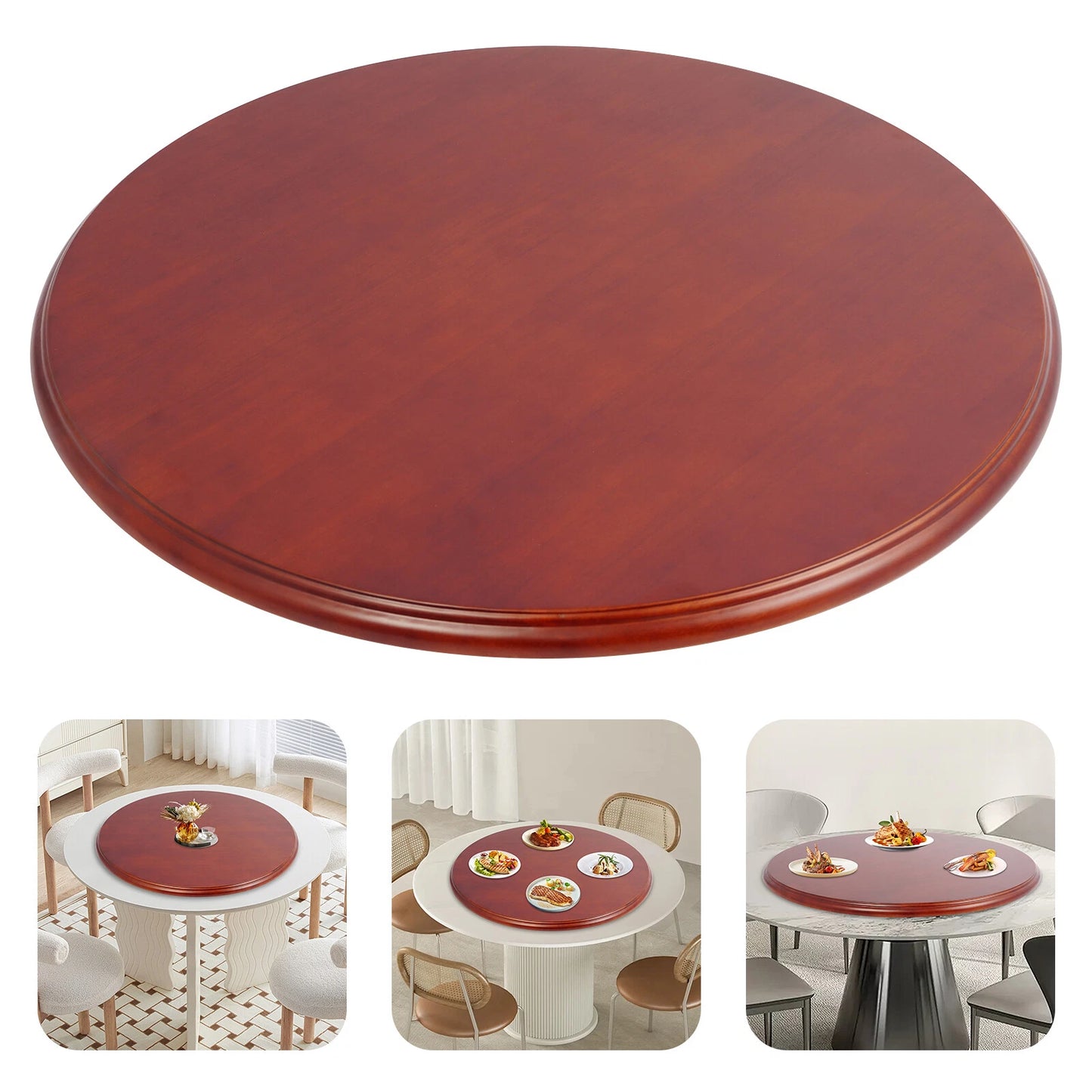 70cm Dining Table Turntable Rotating Serving Tray