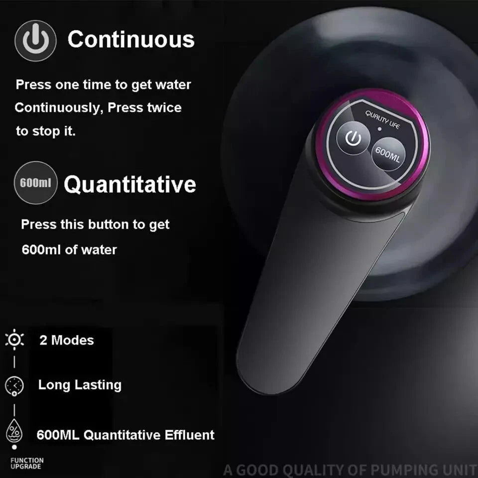 Electric Automatic Water Bottle Pump Dispenser – USB Rechargeable
